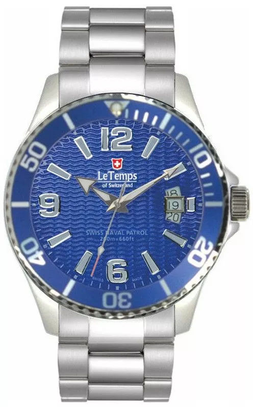 Le Temps Swiss Naval Patrol Férfi Karóra LT1081.03BS01