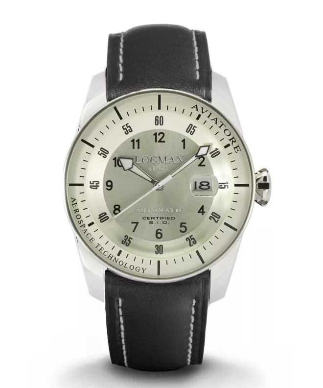 Locman Aviatore Automatic Férfi Karóra 0455V02-00AVIKSK