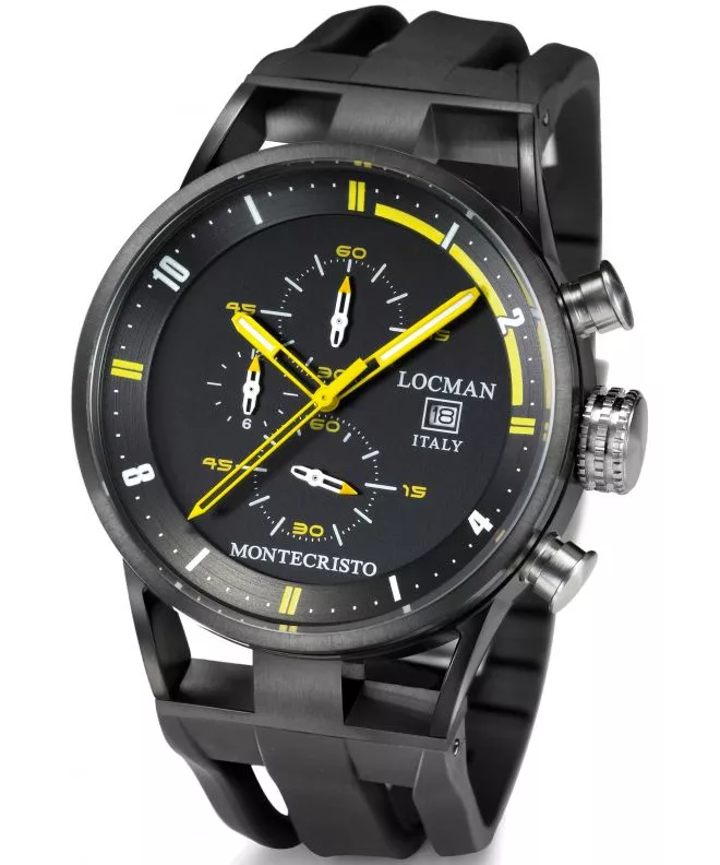 Locman Montecristo Chronograph Férfi Karóra 0510BKBKFYL0GOK