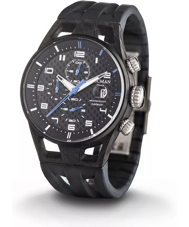 Locman Montecristo Carbon Chronograph Férfi Karóra 0545C09S-CBCBWHSK