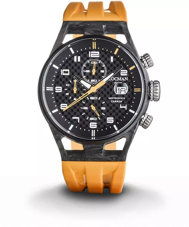 Locman Montecristo Carbon Chronograph Férfi Karóra 0545C09S-COCBWHSO