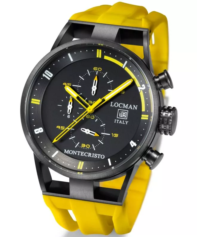 Locman Montecristo Chronograph Férfi Karóra 0510BKBKFYL0GOY