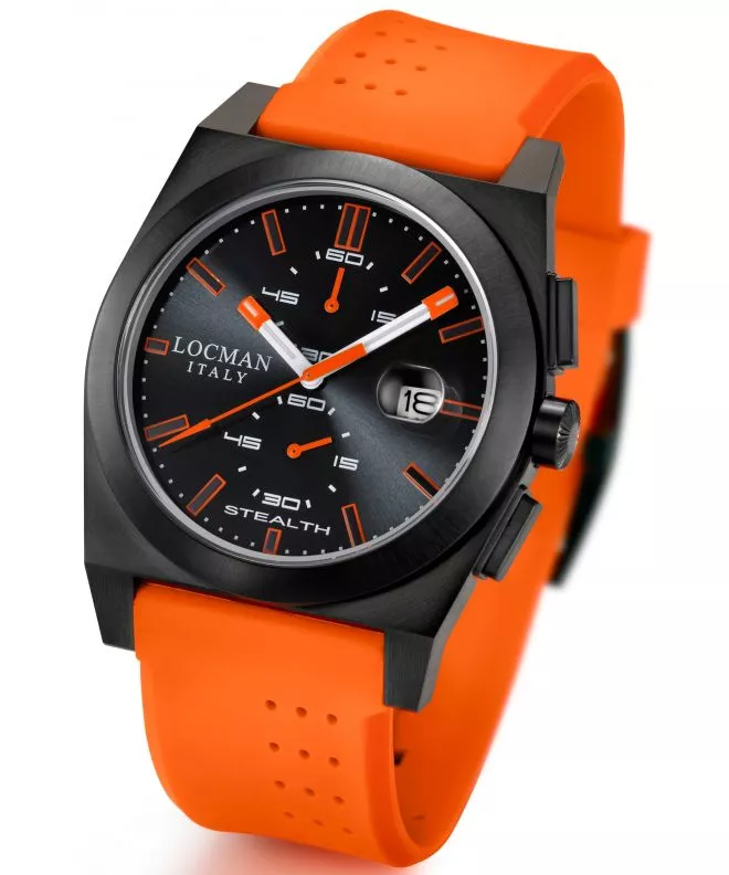 Locman Stealth Chronograph Férfi Karóra 0202BKBKFOK1GOO