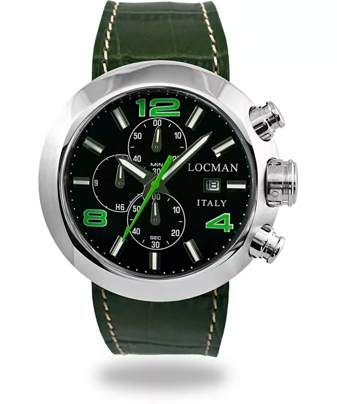 Locman Tondo Chronograph Férfi Karóra 042000BKNGR0PSD-KS-K