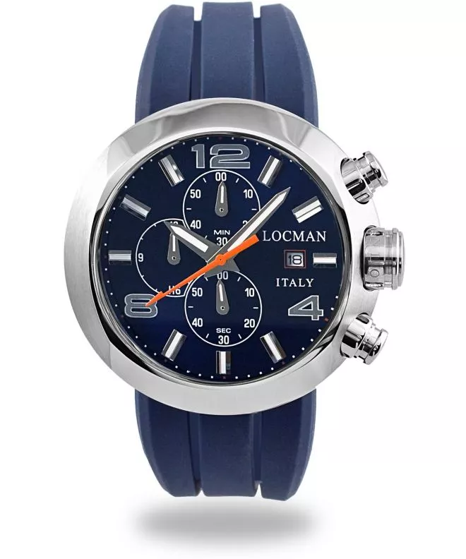 Locman Tondo Chronograph Férfi Karóra 042000BLNNK0SIB-T-B