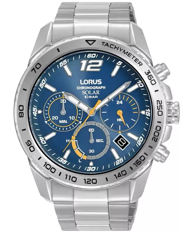 Lorus Classic Solar Chronograph férfi karóra RZ511AX9