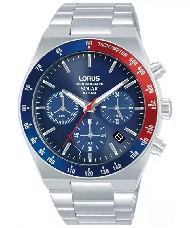 Lorus Classic Solar Chronograph férfi karóra RZ521AX9