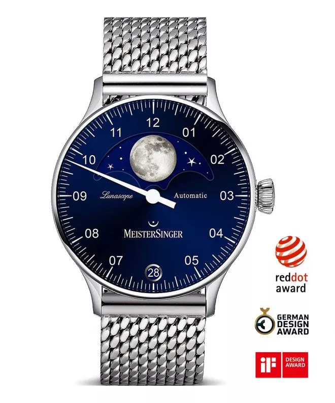 Meistersinger Lunascope Automatic Férfi Karóra LS908_MIL20