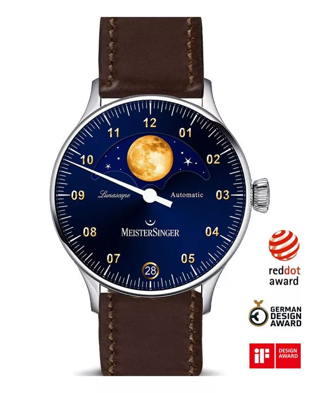 Meistersinger Lunascope Automatic Férfi Karóra LS908G_SCF02-1