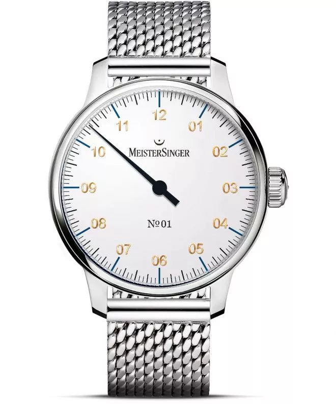 Meistersinger N°01 White férfi karóra AM3301G_MIL20