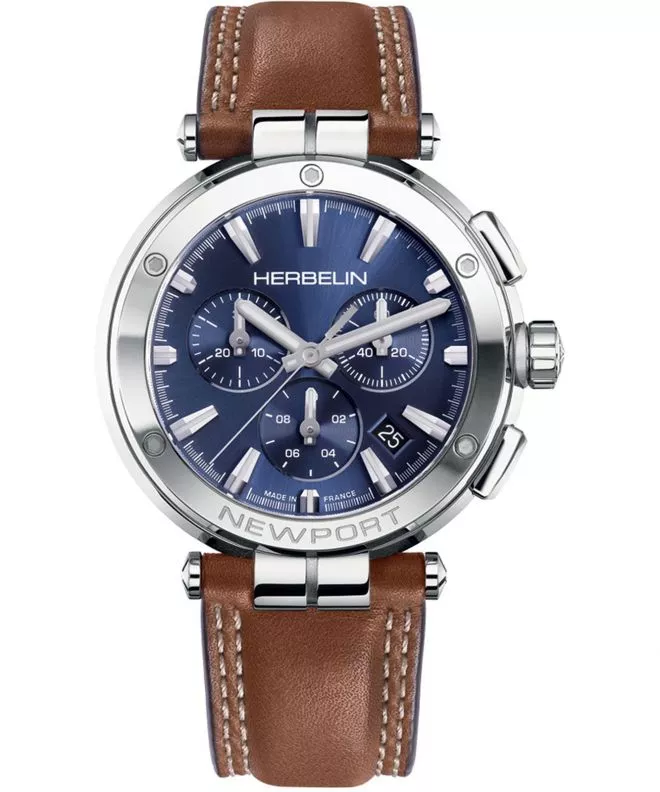 Herbelin Newport Chronograph Férfi Karóra 37658AP15GD (37658/AP15GON)