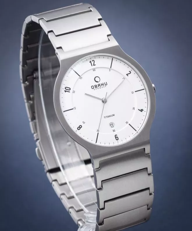 Obaku Denmark Titanium férfi karóra V133GTIST