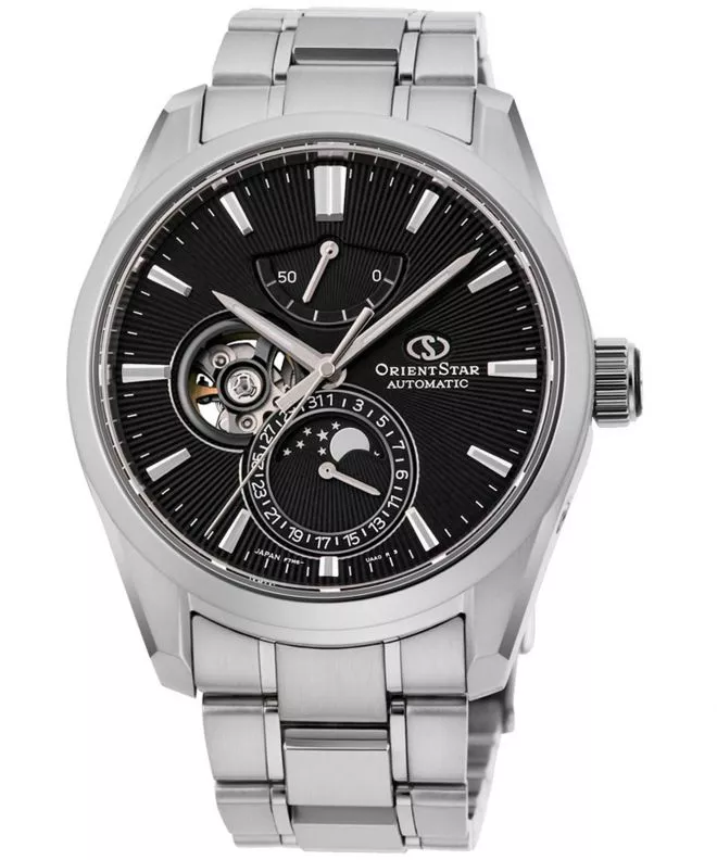 Orient Star Moon Phase Open Heart Automatic Férfi Karóra RE-AY0001B00B
