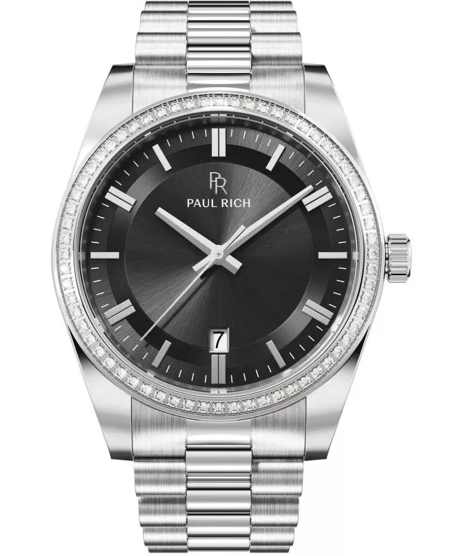 Paul Rich Legacy Silver Black férfi karóra 783385960823
