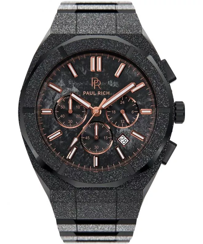 PAUL RICH Motorsport Frosted Carbon Copper Chronograph Limited Edition férfi karóra 658860322130