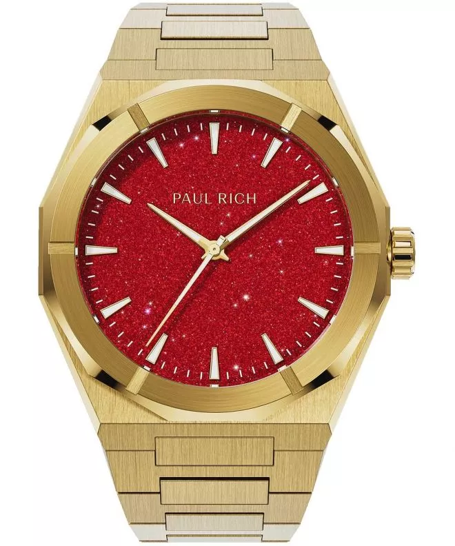 PAUL RICH Star Dust II Gold Red férfi karóra 766236337005