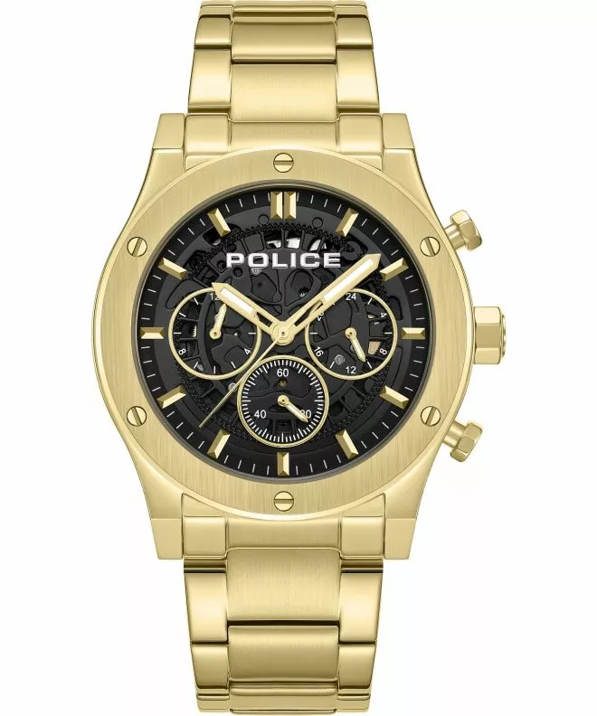 Police Knotty Skeleton Chronograph férfi karóra PEWJK0006404