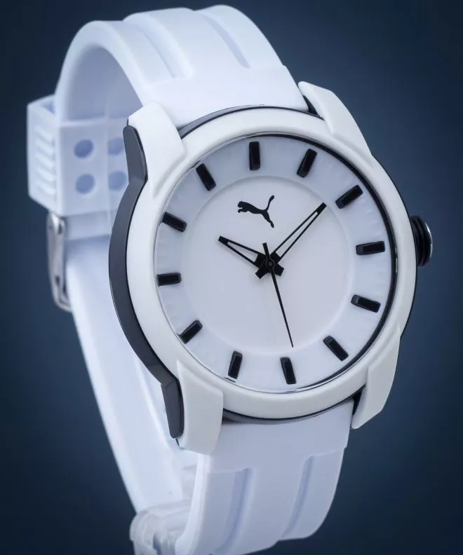 Puma White Silicone Férfi Karóra P6017