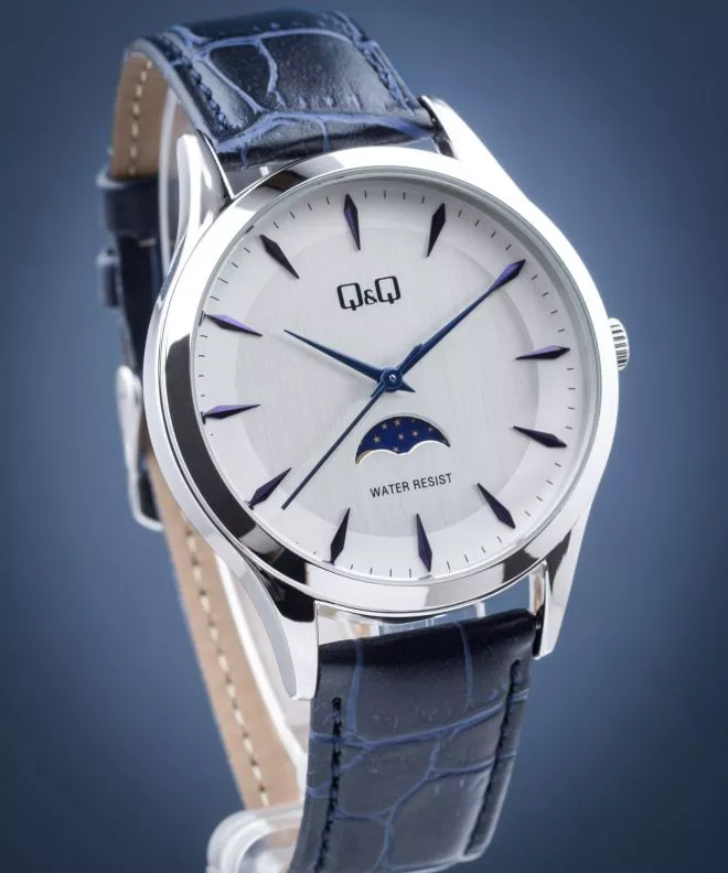 Q&Q QQ Moon Phase Férfi Karóra AA30-301