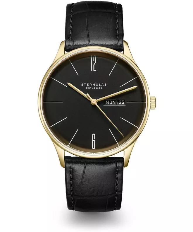 Sternglas Berlin Metro Piano Black férfi karóra S01-BE04-HE03