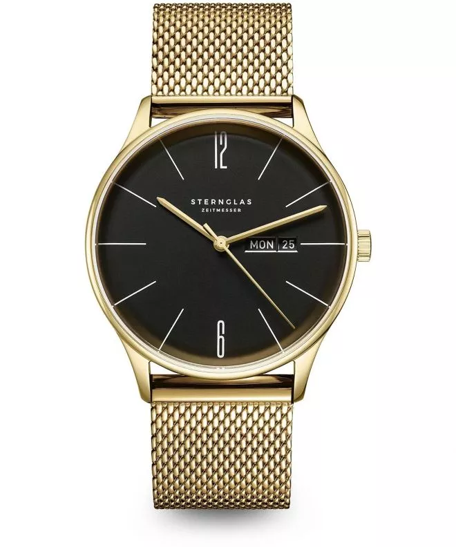 Sternglas Berlin Metro Piano Black férfi karóra S01-BE04-MI05