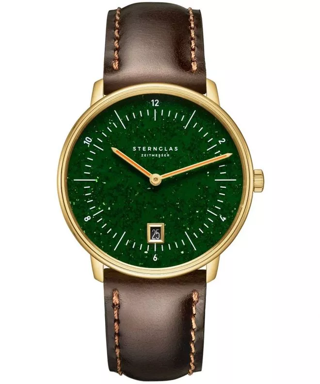 Sternglas Naos Aventurine Special Edition férfi karóra S01-NAN41-BR01
