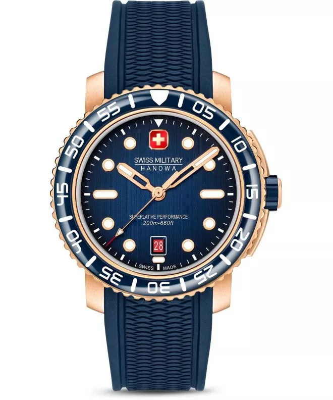 Swiss Military Hanowa Black Marlin férfi karóra SMWGN0001720