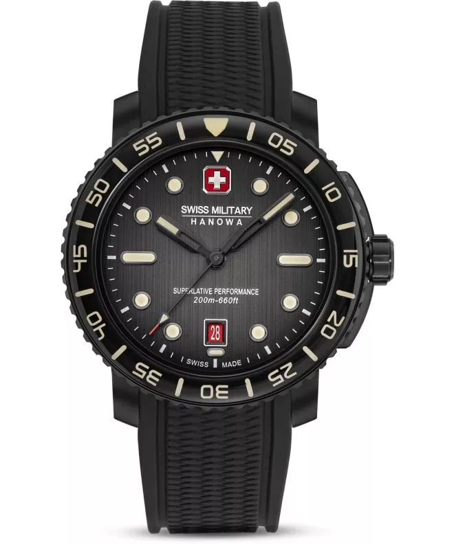 Swiss Military Hanowa Black Marlin férfi karóra SMWGN0001730