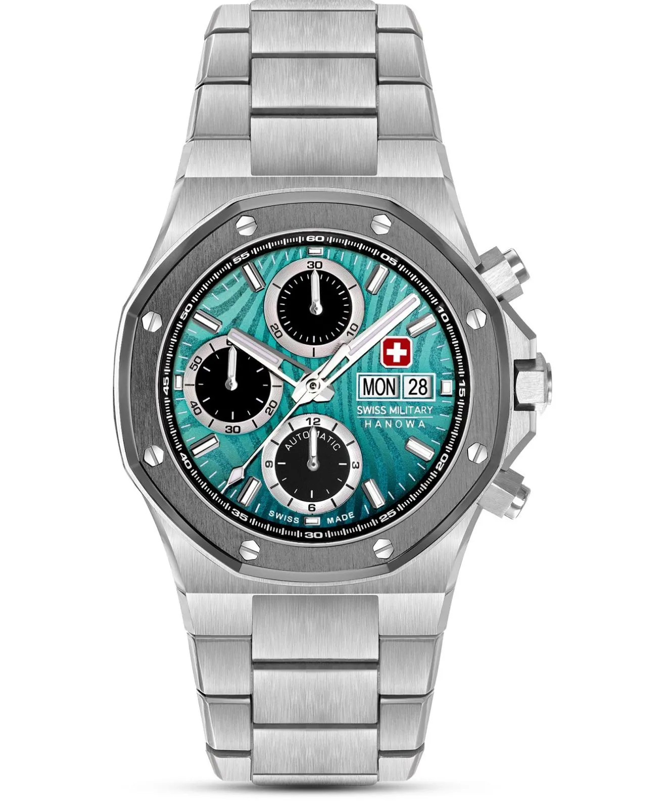 Swiss Military Hanowa Damask Legends Icewater Automatic Chronograph férfi karóra SMWGL0007002
