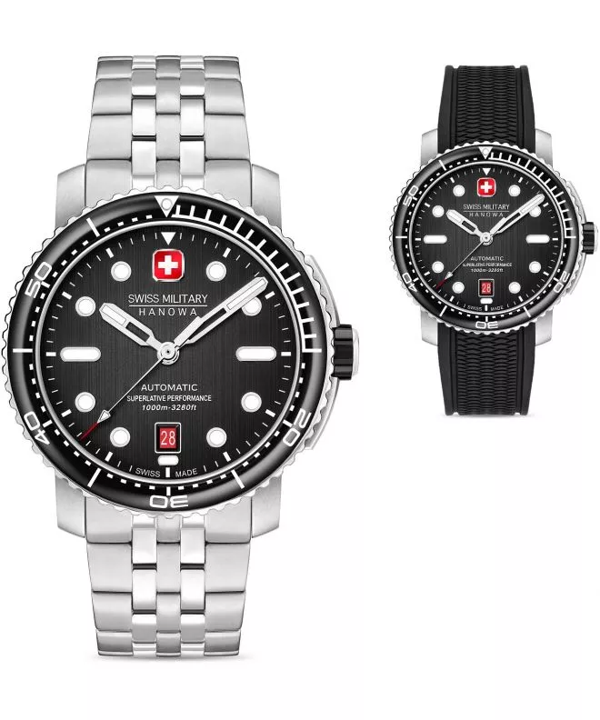 Swiss Military Hanowa Maitre Plongeur Automatic SET férfi karóra SMWGL0002001-SET