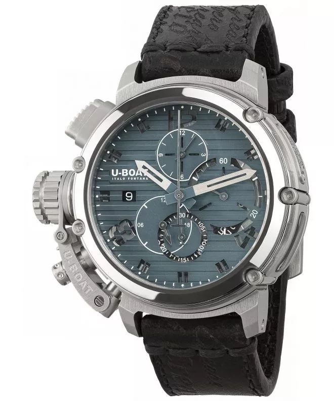 U-Boat Chimera Chrono SS Blu Limited Edition férfi karóra 9589