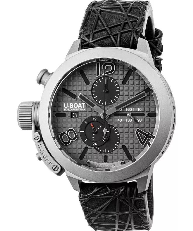 U-Boat Classico 45 Titanium Tungsten Gray Chronograph Automatic Limited Edition férfi karóra 3002