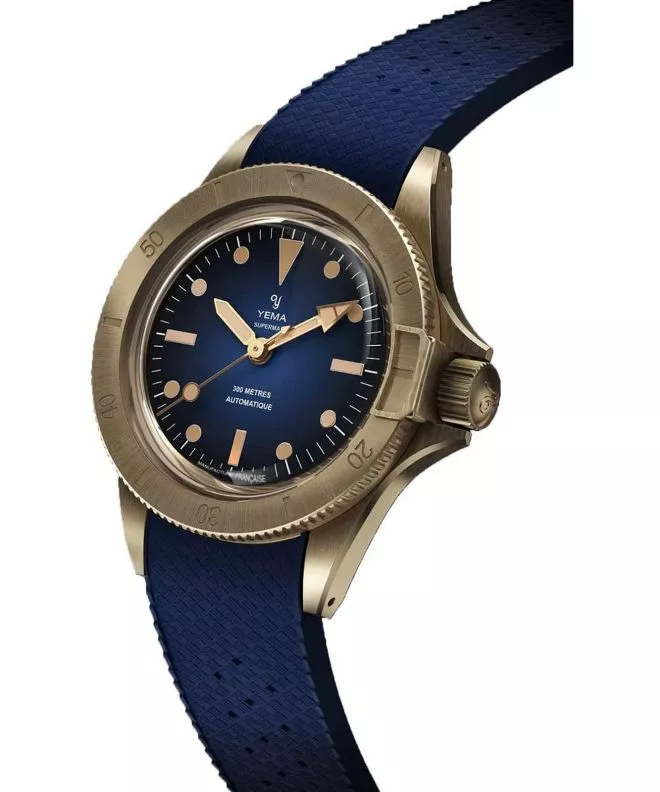 Yema Superman Bronze CMM.10 Blue Limited Edition férfi karóra 11.13.35.ZN.U5