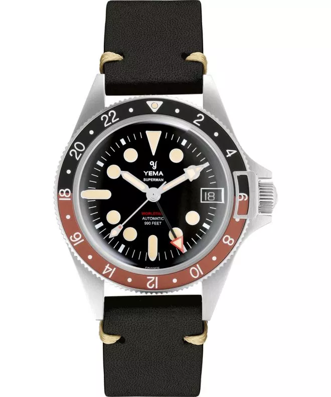 Yema Superman Worldtime Férfi Karóra YGMT21B41-CAS