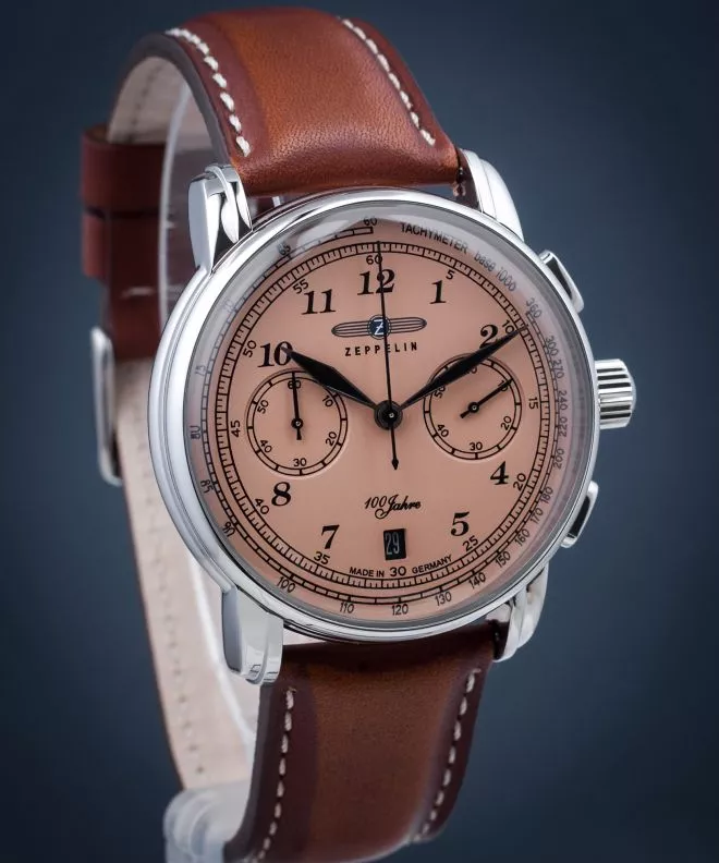 Zeppelin 100 Jahre Chronograph Férfi Karóra 7674-5