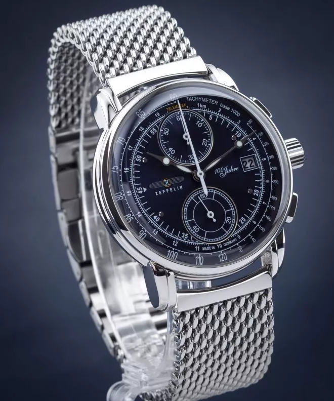 Zeppelin 100 Jahre Chronograph Férfi Karóra 8670M-3