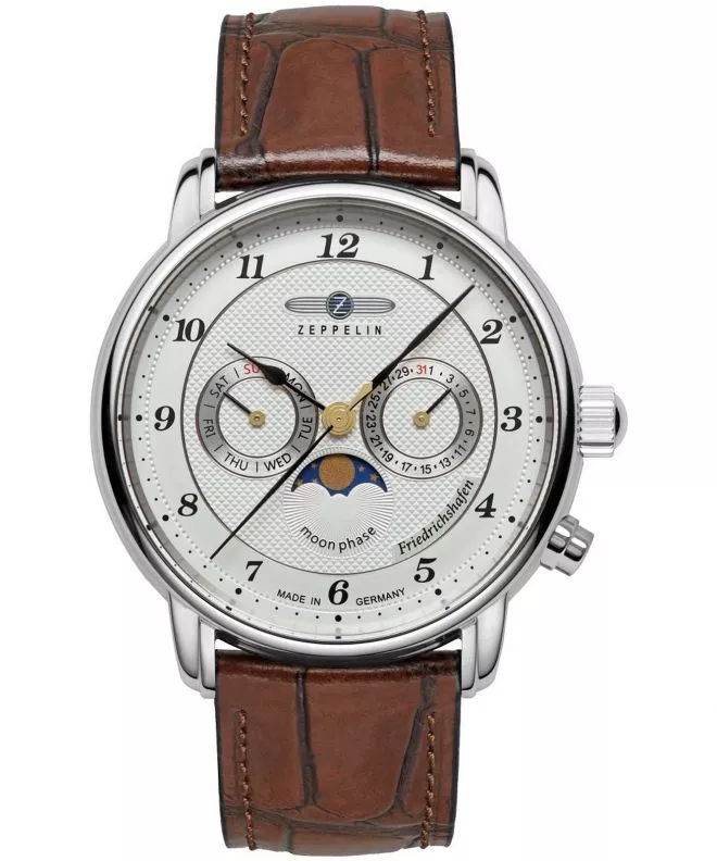 Zeppelin Friedrichshafen Moonphase férfi karóra 8536-1