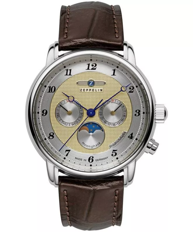 Zeppelin Friedrichshafen Moonphase férfi karóra 8536-5