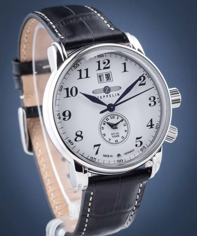 Zeppelin LZ127 Graf Zeppelin Dual Time Férfi Karóra 7644-1