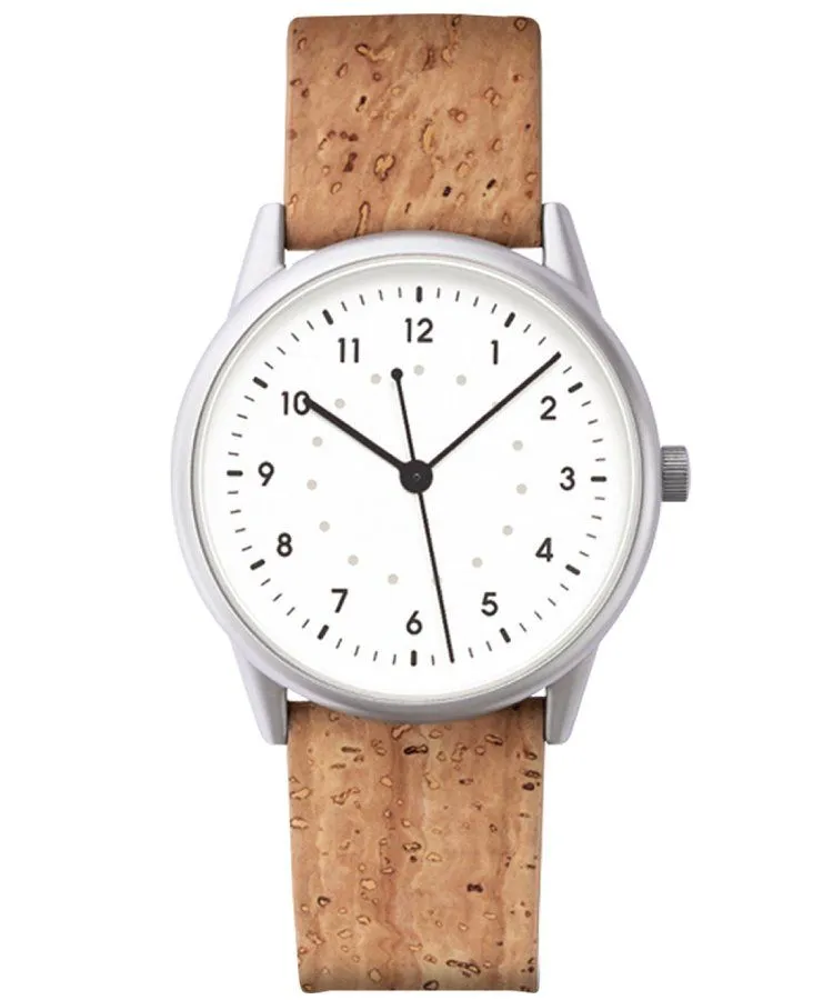 Mudita Moment NR White Cork Automatic unisex karóra 5900316559962