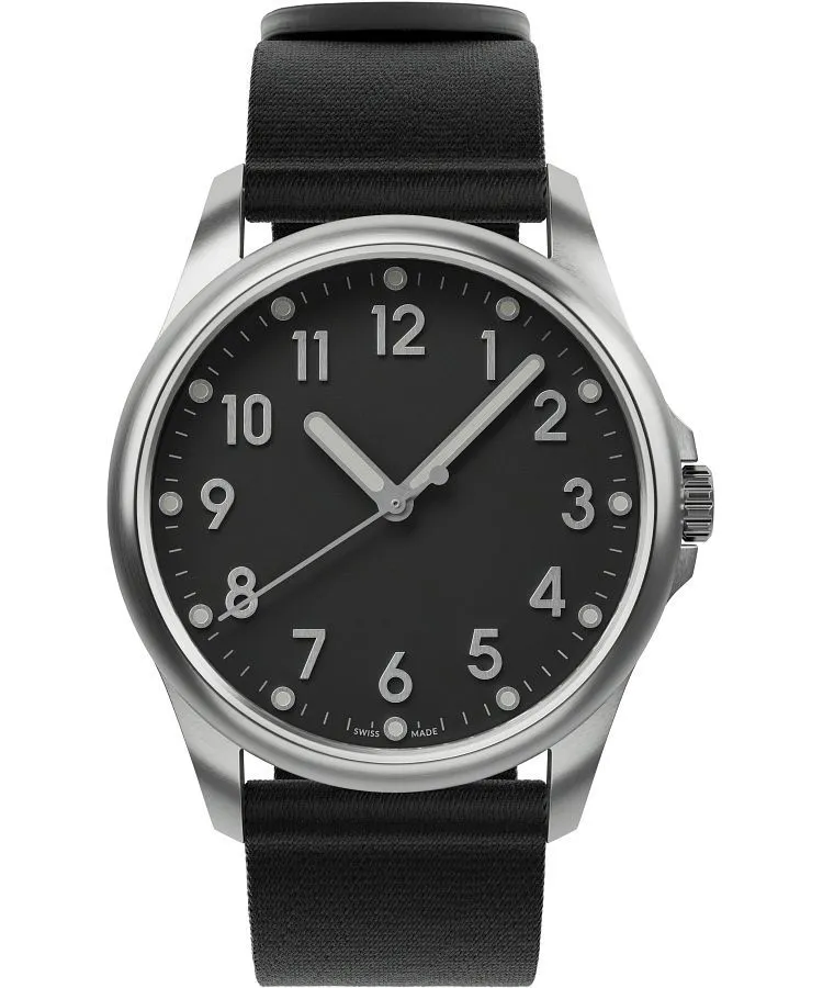 Mudita Radiant Charcoal Black Automatic unisex karóra 5905913561530