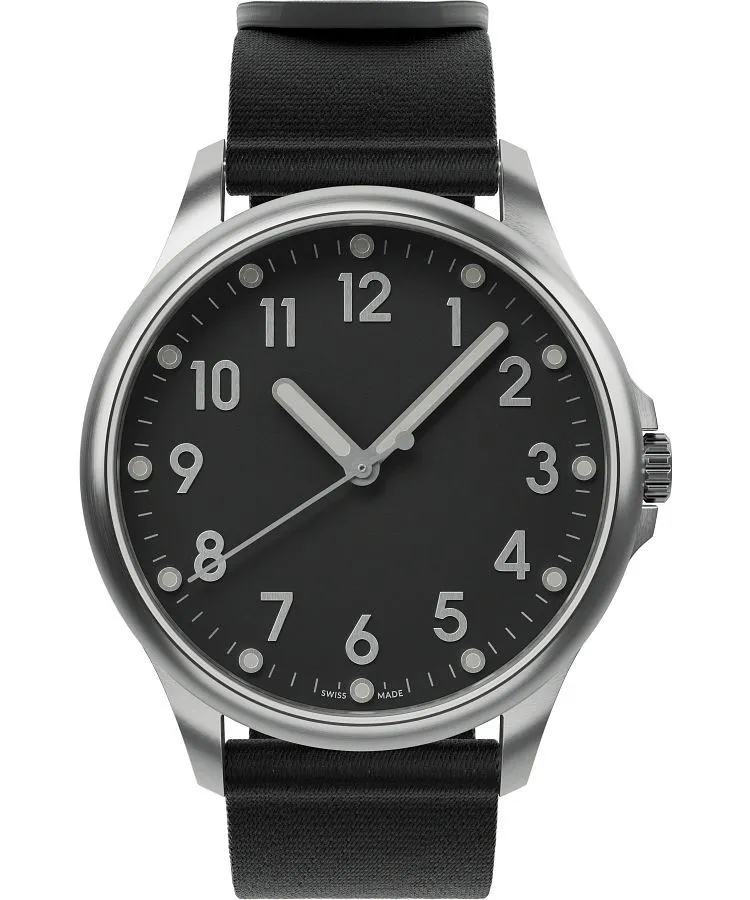 Mudita Radiant Charcoal Black Automatic unisex karóra 5905913561585