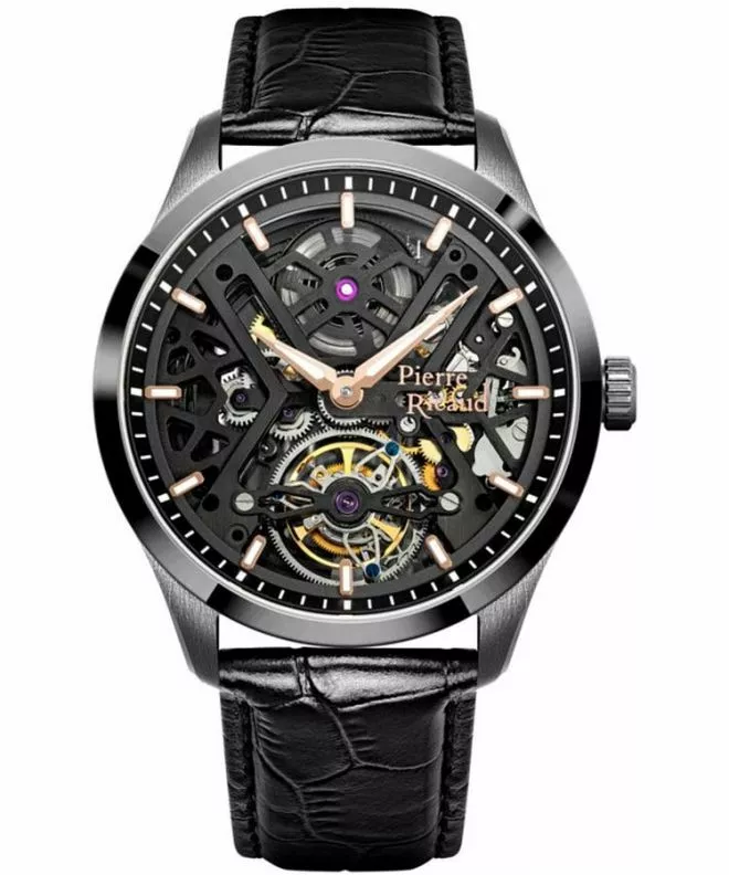 Pierre Ricaud Tourbillon Automatic Skeleton férfi karóra P2004.S2R6A