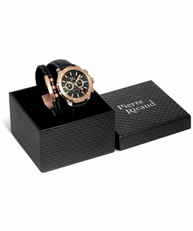 Pierre Ricaud Classic Chronograph SET férfi karóra P97236.R214CH627.9.BL