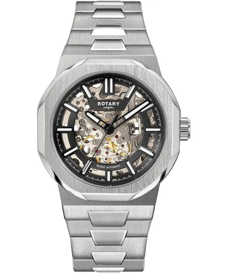 Rotary Regent Automatic Skeleton férfi karóra GB05495/04