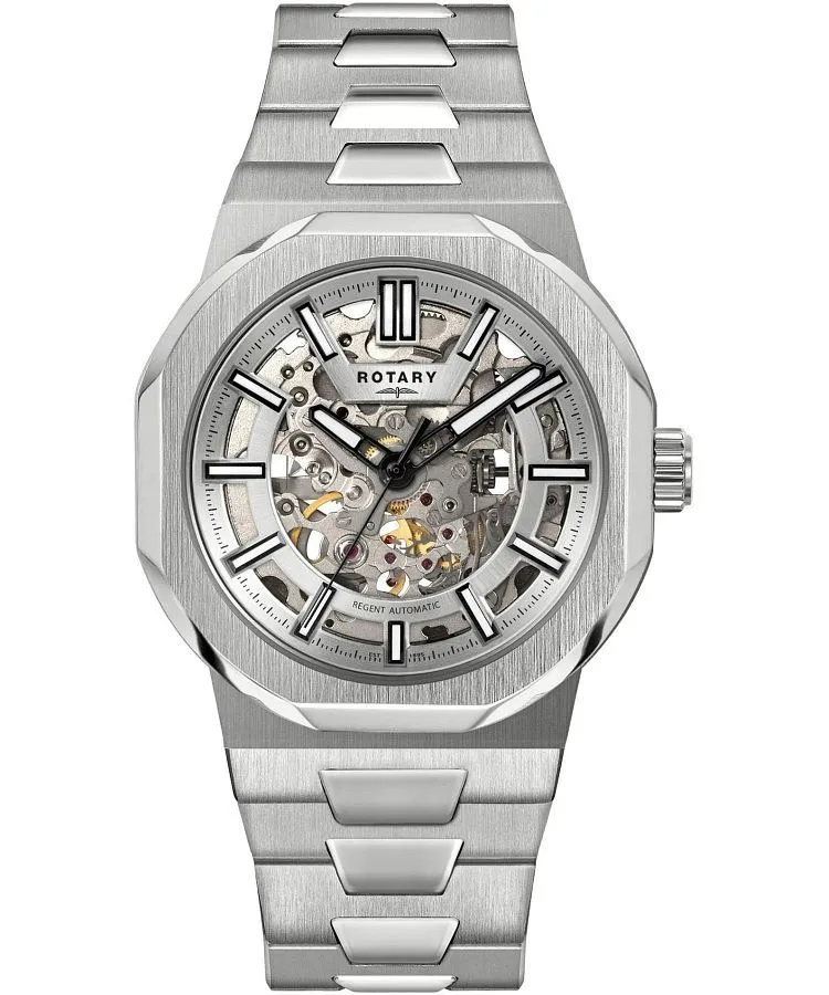 Rotary Regent Automatic Skeleton férfi karóra GB05495/06