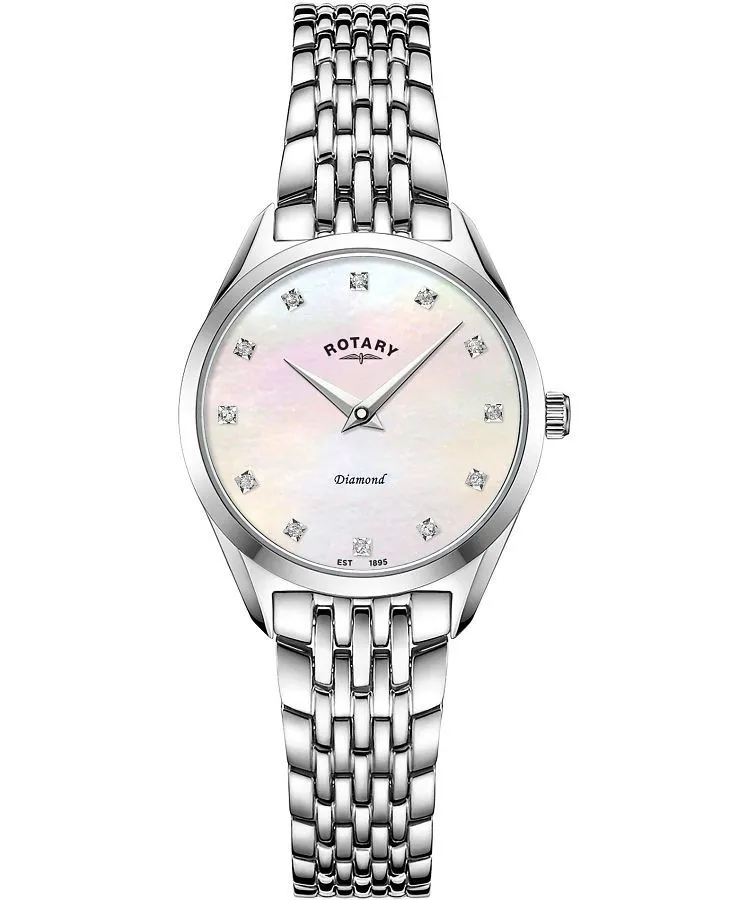 Rotary Ultra Slim Diamond női karóra LB08010/07/D