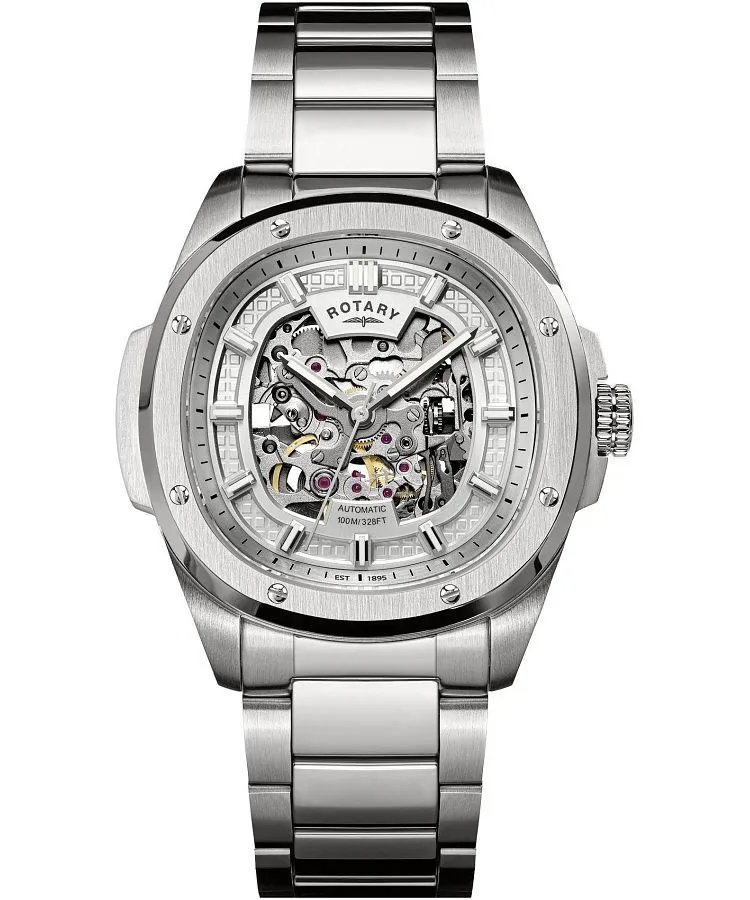 Rotary Apex100 Automatic Skeleton férfi karóra RGB10079/06
