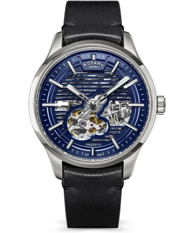 Rotary Greenwich Automatic Skeleton férfi karóra RGS10077/05