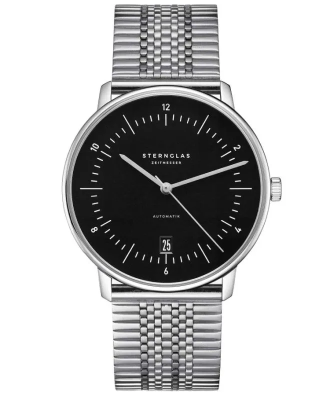 Sternglas Naos Piano Black Automatic férfi karóra S02-NA53-ME08